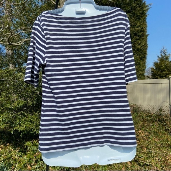 𝅺CHARTER Club boat neck tee. Ahoy and come aboard for cocktails and yo ho ho. - Picture 1 of 4